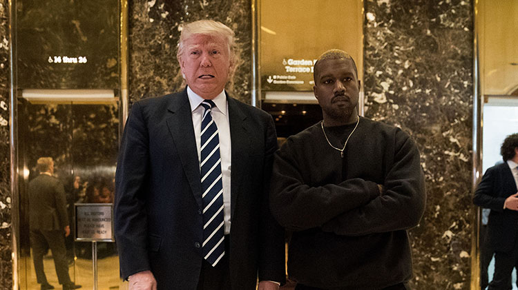 Trump kanye