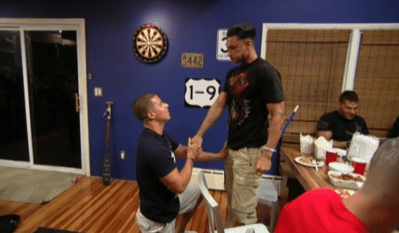 vinny proposes to pauly vinny proposes to pauly