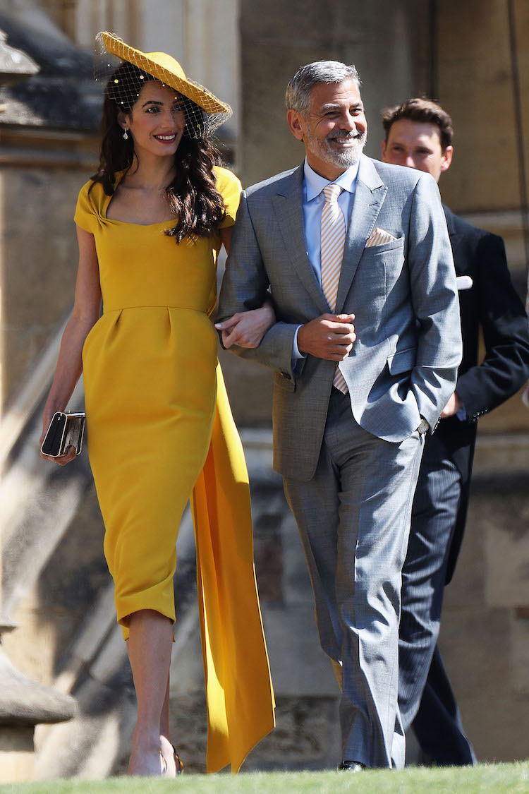 Amal clooney george royal wedding
