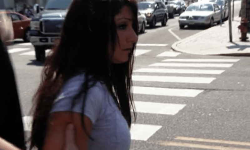 Deena cortese getting arrested