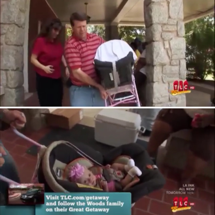 Duggar stroller fail
