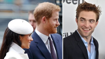 Harry meghan robert pattinson