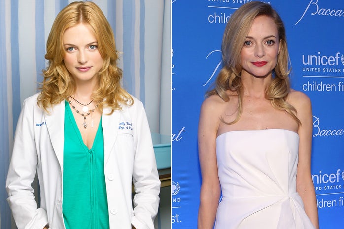 Heather graham molly clock scrubs