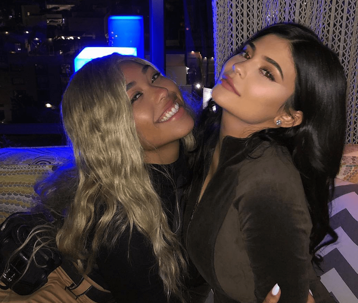 jordyn woods kylie jenner