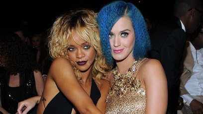 Katy rihanna fight