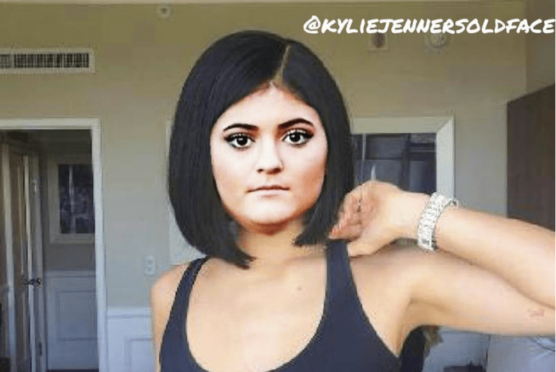Kylie jenner old face 10