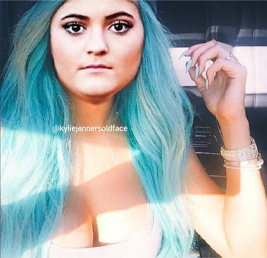 Kylie jenner old face 8