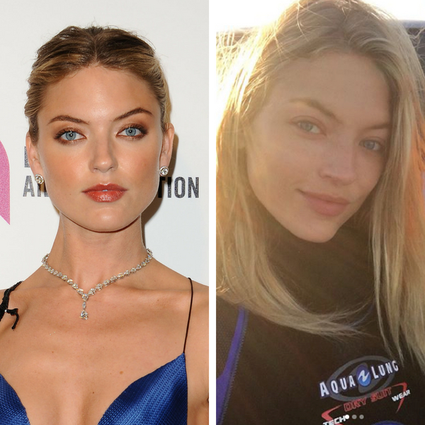Martha hunt makeup free no makeup
