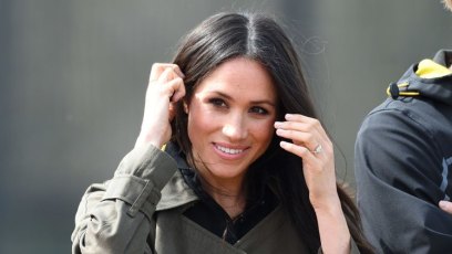 Meghan markle wedding dress first look