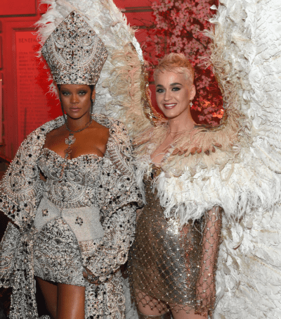 met gala rihanna katy perry