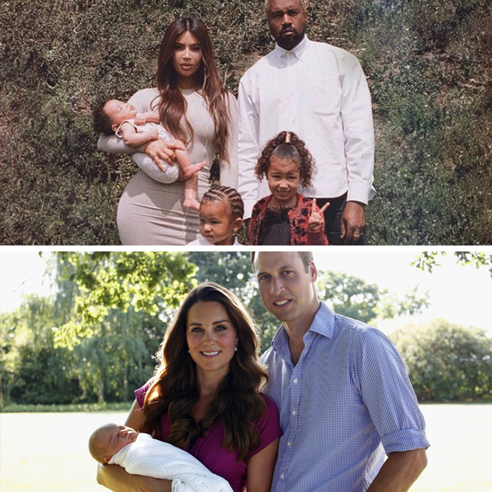 Royal kardashians official portraits