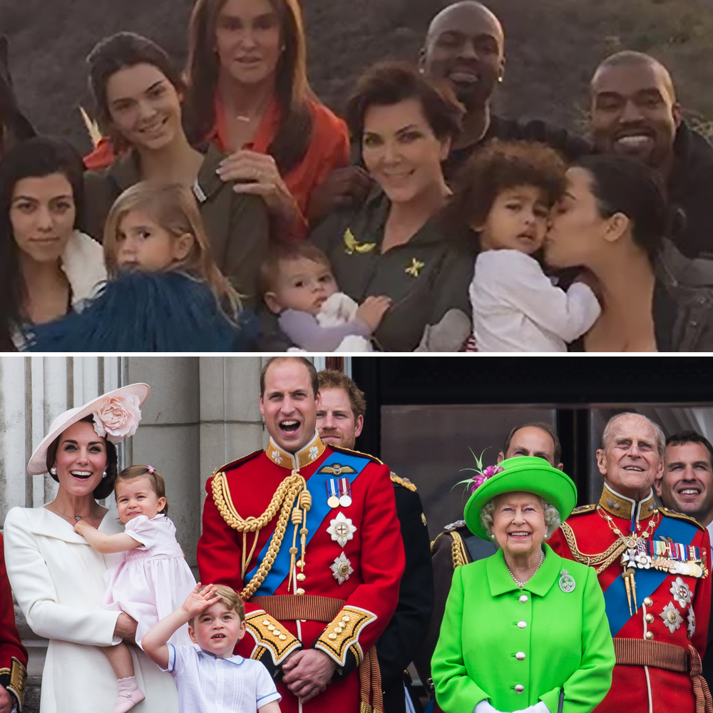 Royals kardashians matriarch