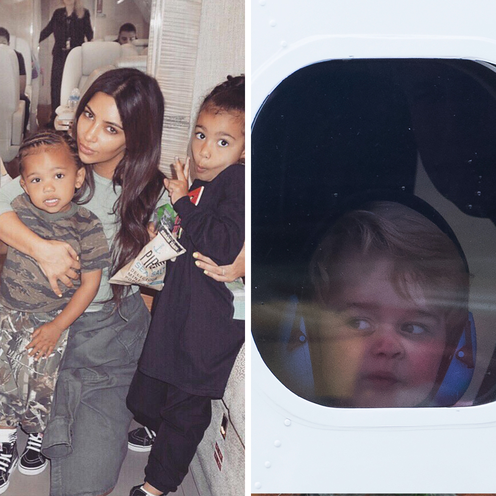 Royals kardashians plane