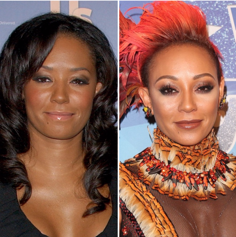 mel b 2007 vs 2017 mel b 2007 vs 2017