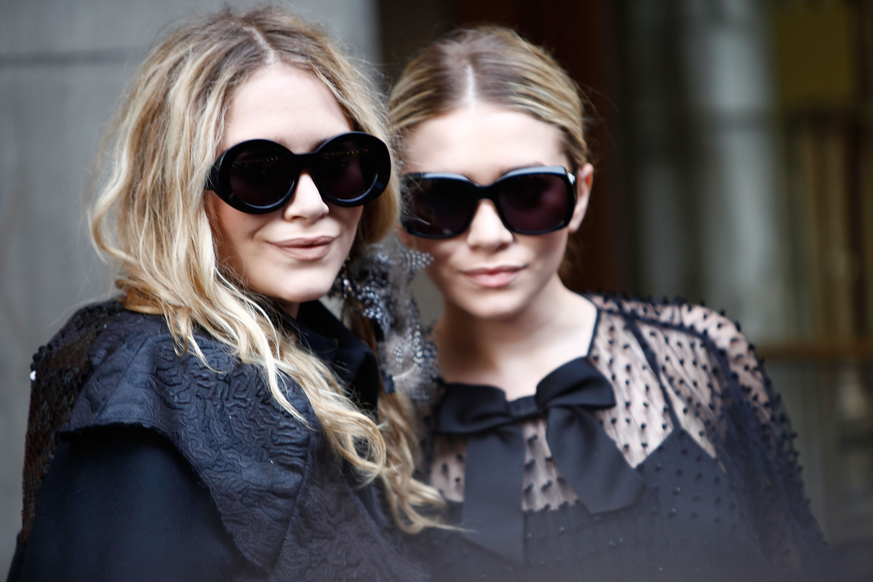 The olsen twins all black