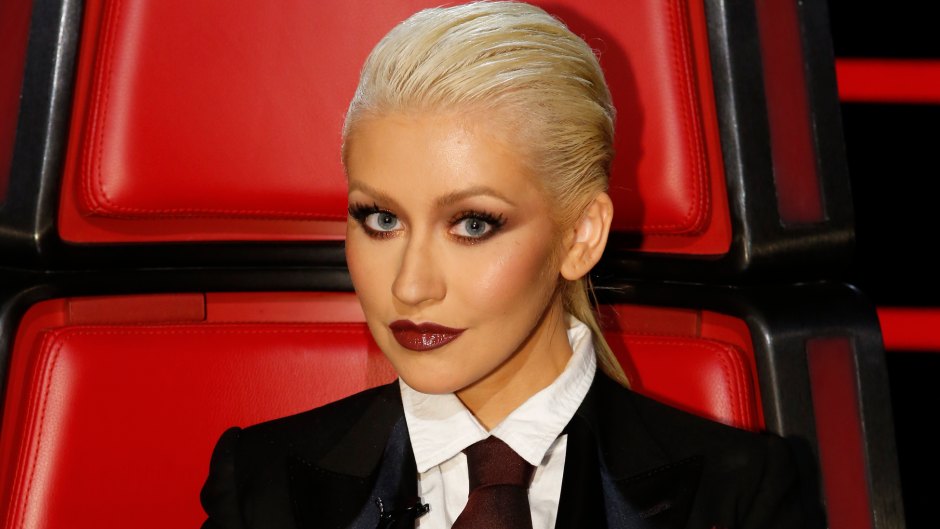 Why did christina aguilera leave the voice