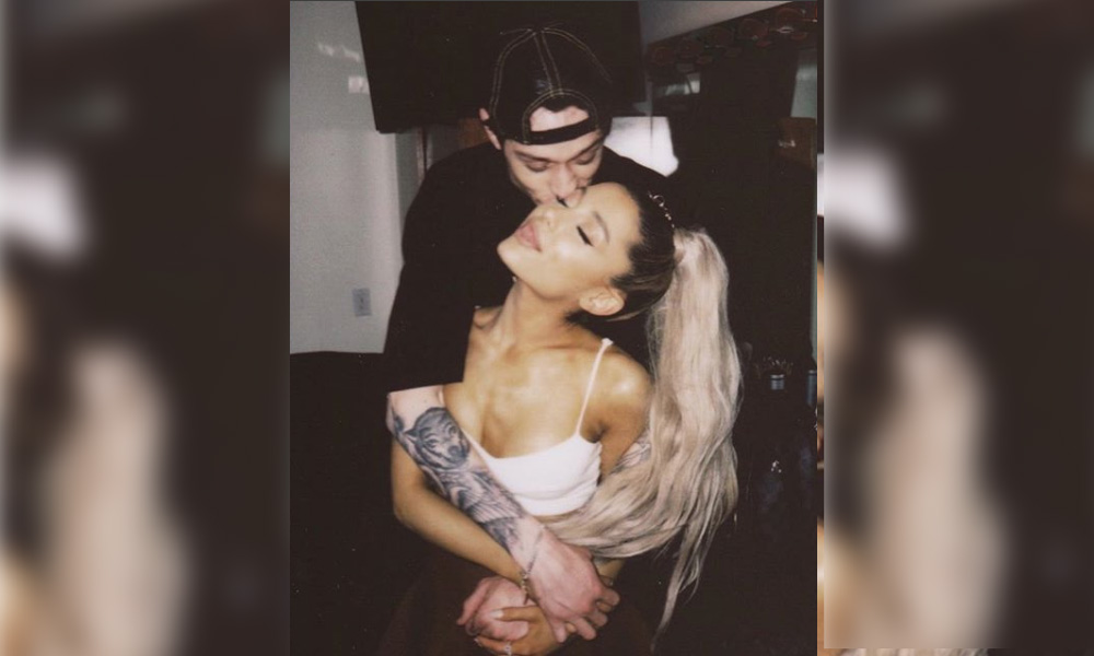 Ariana Grande Lesbian Sex Caption - A Timeline of Ariana Grande and Pete Davidson's Relationship - Life & Style