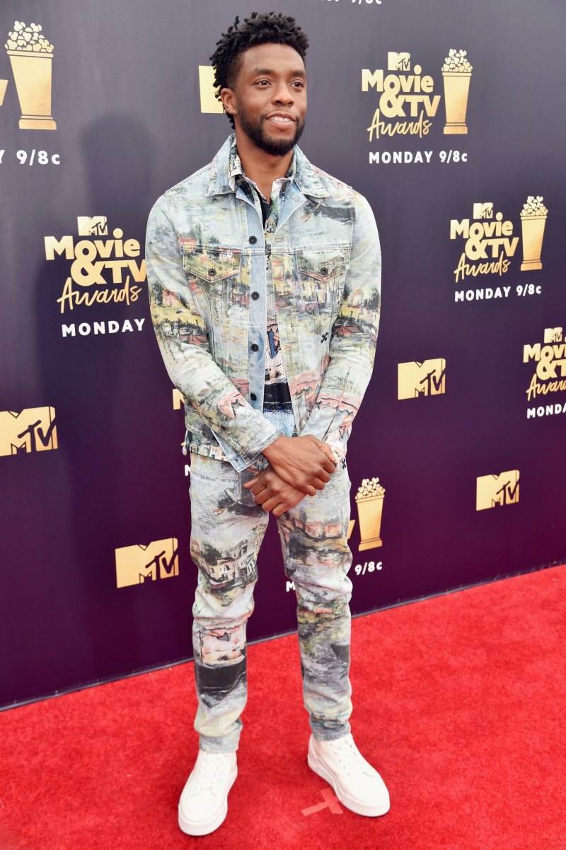 Chadwick boseman mtv movie awards 2018