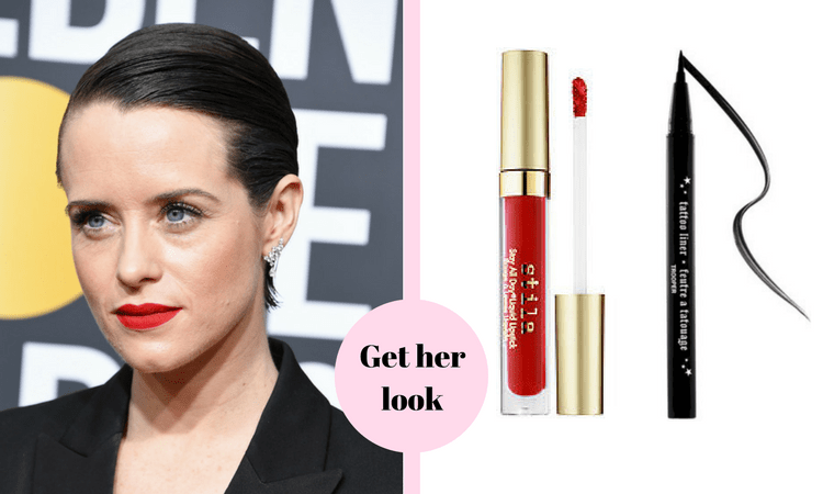 Claire foy makeup