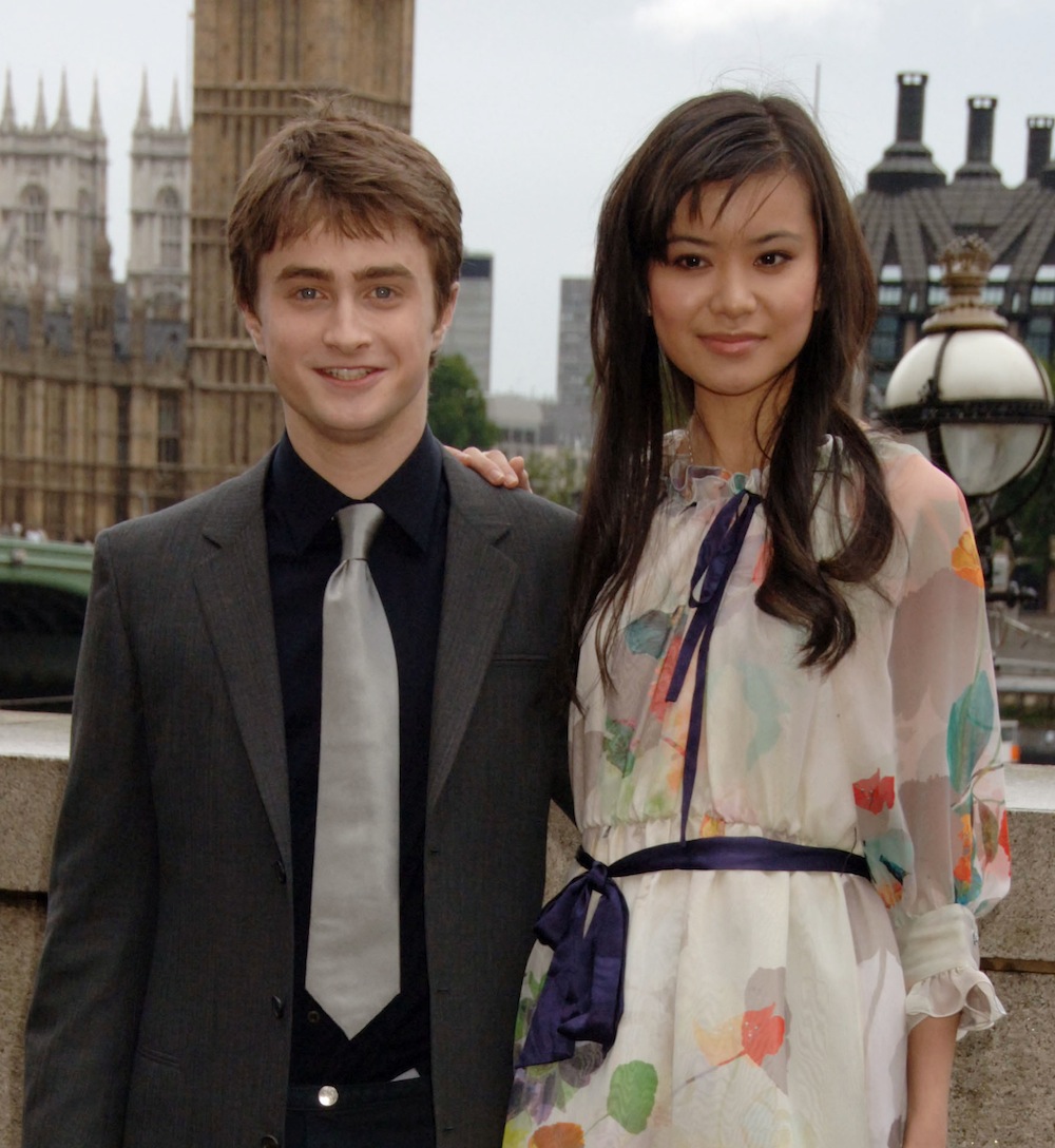 Daniel radcliffe katie leung kissing