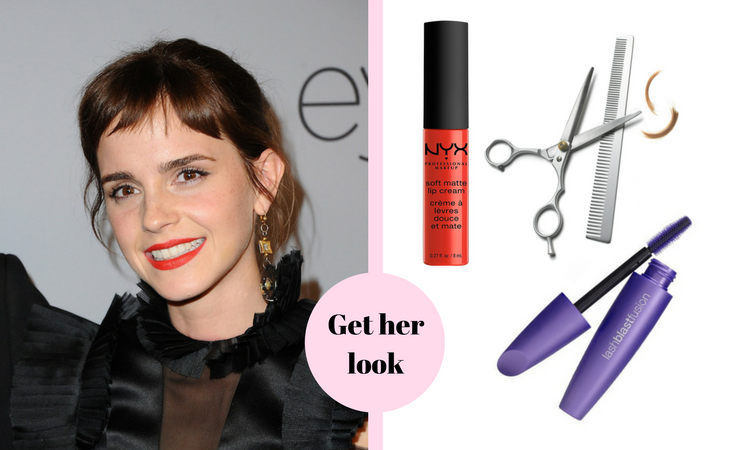 Emma watson bangs