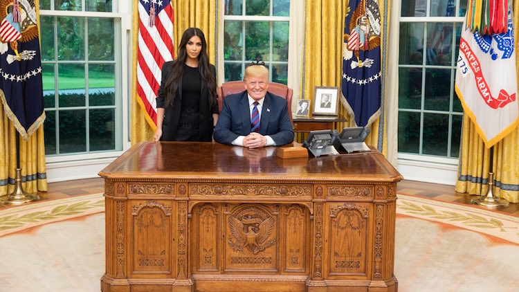 Kim kardashian used by donald trump reaction