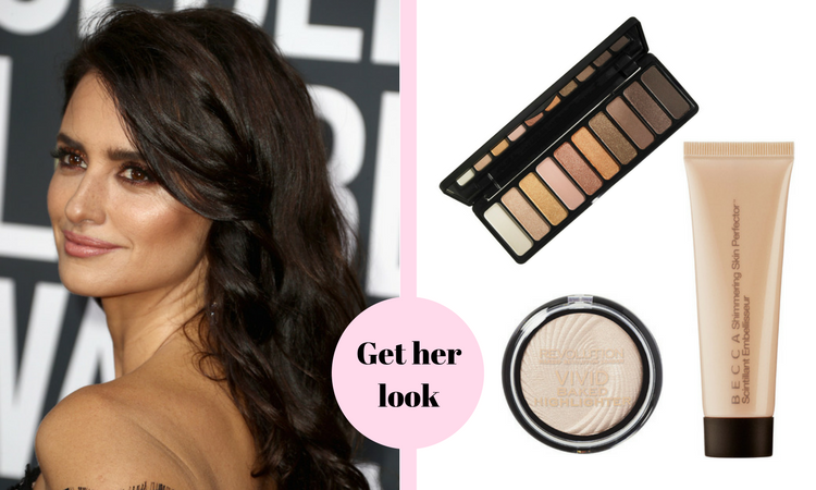 Makeup at the golden globes