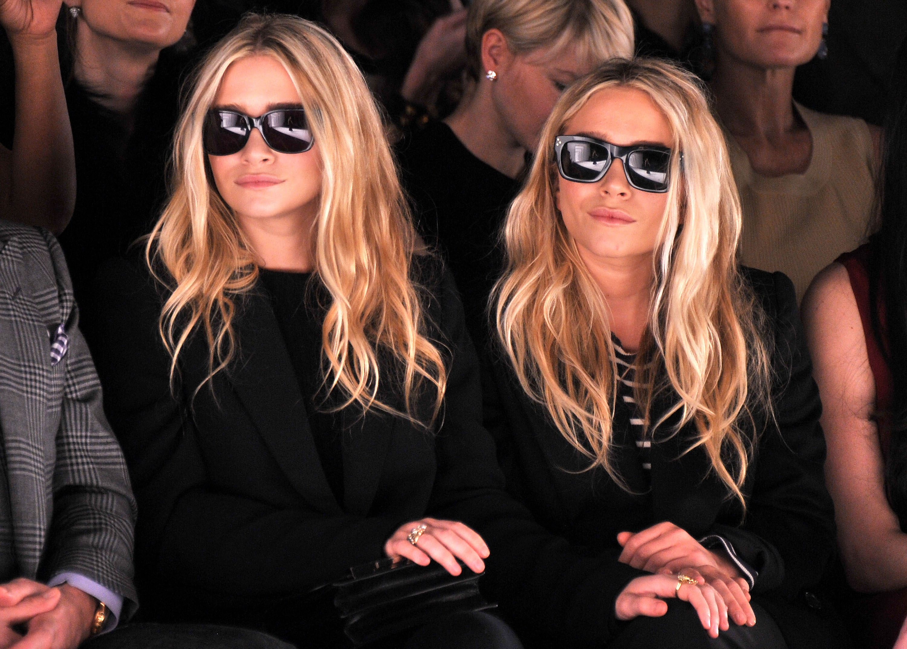 Mary kate and ashley fashion show
