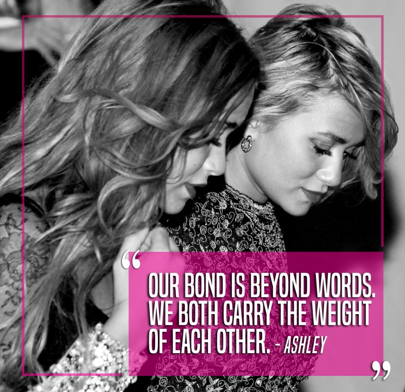 Mary kate and ashley olsen bond