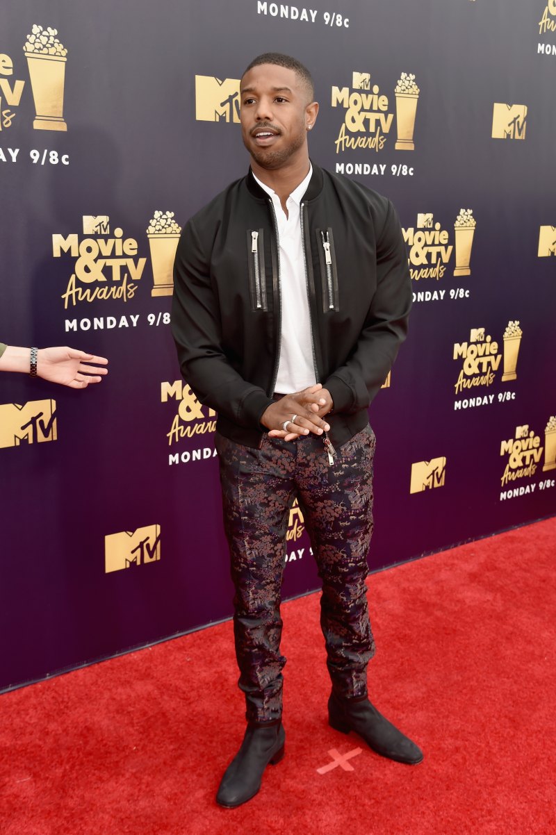 Michael b jordan mtv movie awards 2018