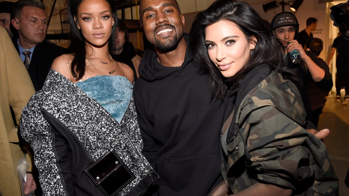 Rihanna kanye kim