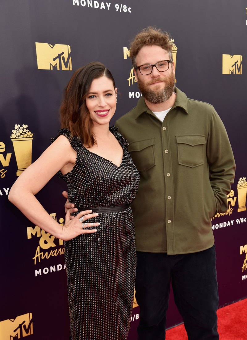 Seth rogen and lauren miller mtv movie awards 2018
