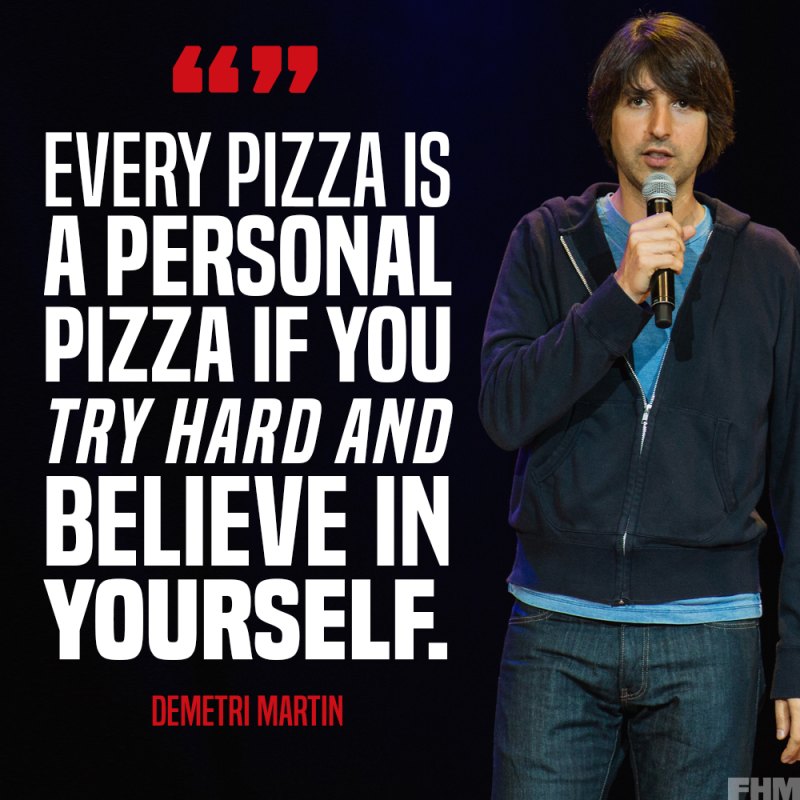 Demetri martin joke fhm