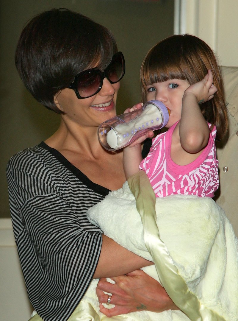 Katie holmes parenting