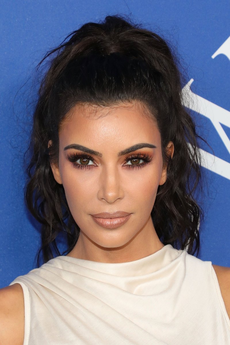 Kim kardashian baby hairs
