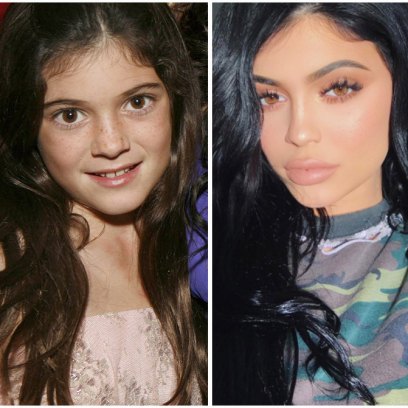 Kylie jenner then and now