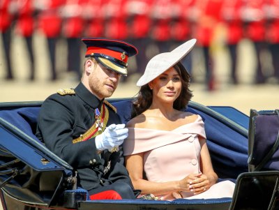 meghan markle prince harry trooping the colour 2018