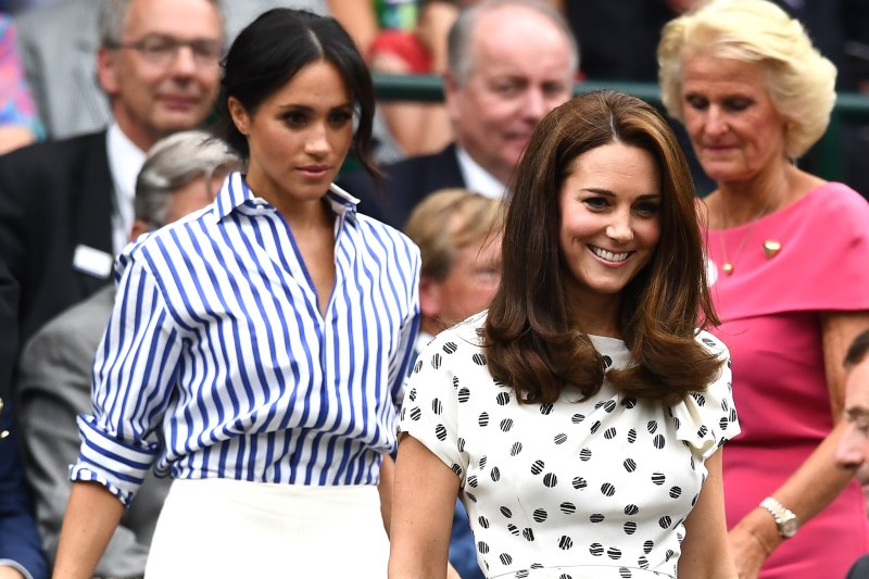 Meghan Markle, Kate Middleton, Tennis Match, Walking