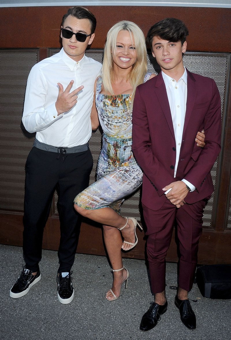 Pamela anderson parenting