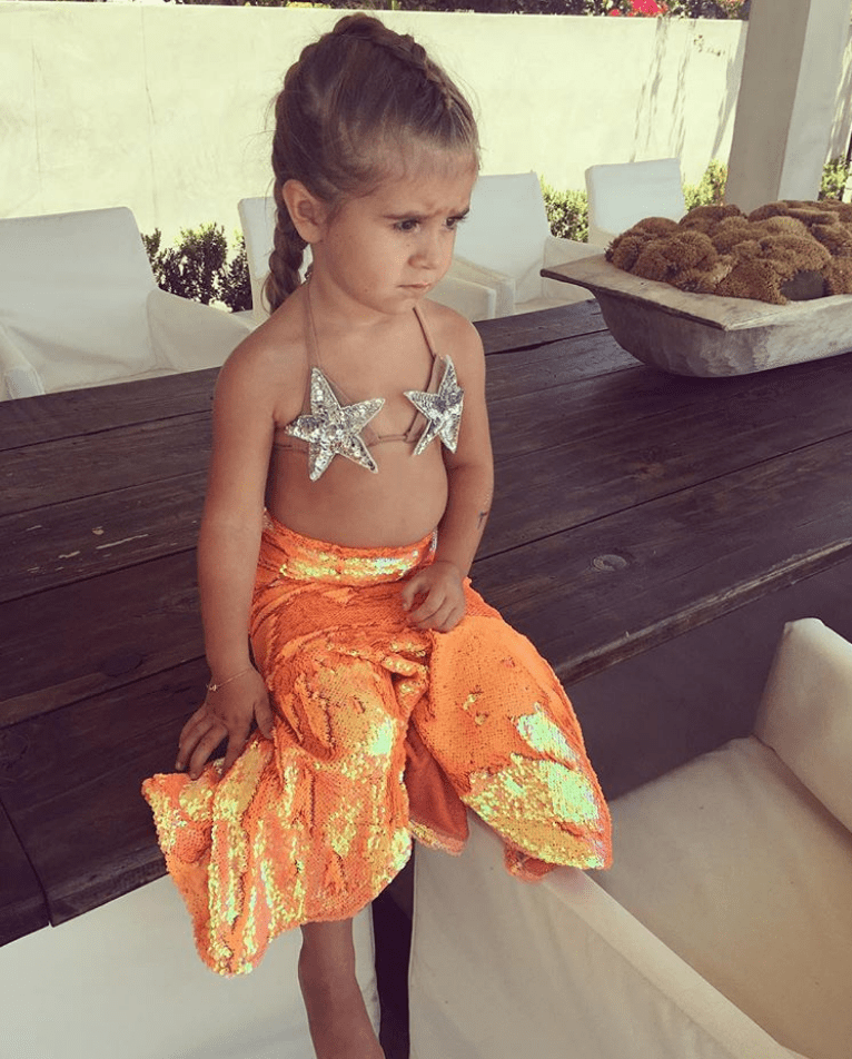 Penelope disick mermaid