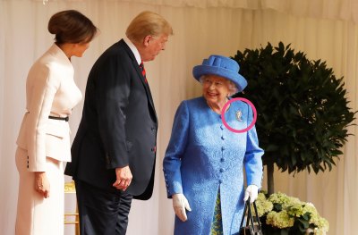 queen elizabeth donald trump getty