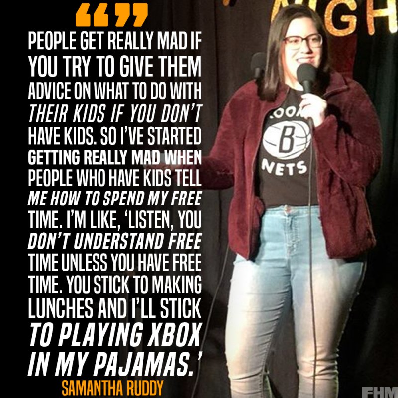 Samantha ruddy quotes fhm