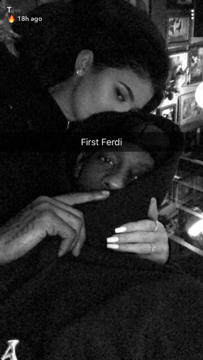 kylie jenner travis scott snapchat
