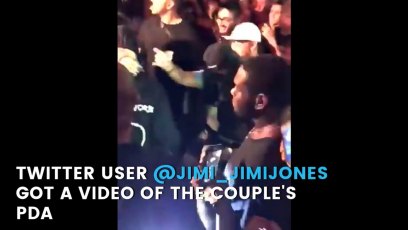 Kylie Jenner and Travis Scott PDA at 'Astroworld' Listening Party