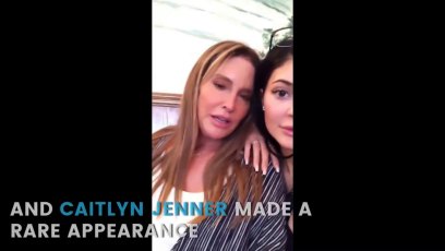 Caitlyn Jenner Makes Rare Appearance on Kylie Jenner's Instagram