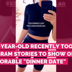 Kourtney Kardashian's Dinner Date Is the Cutest!