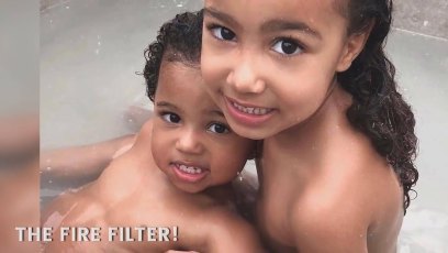 Saint West Doesn't Like This Instagram Filter