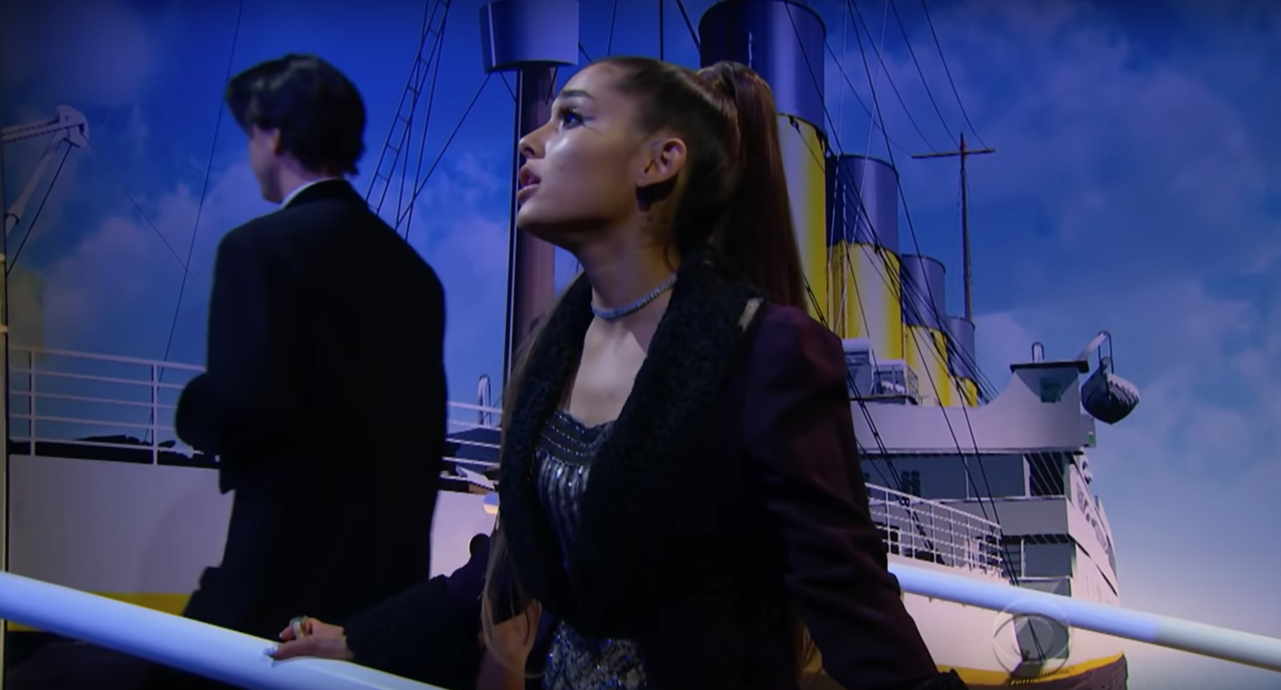 ariana grande titanic