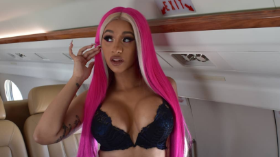 Cardi b post baby liposuction