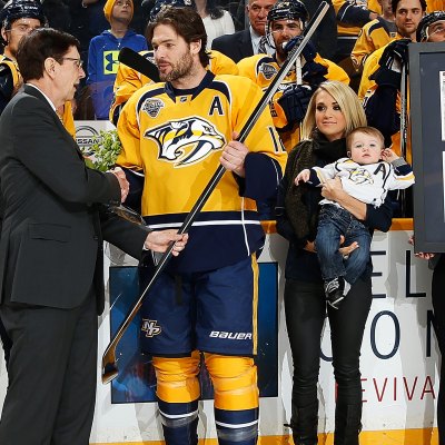 carrie underwood family getty images